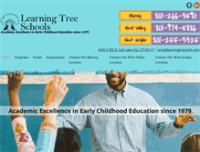 Tablet Screenshot of learningtreeutah.com